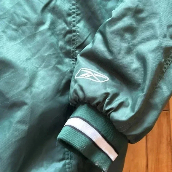 Jets reebok vintage bomber jacket - Picture 3 of 8